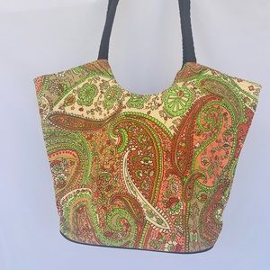 Paisley Pattern Tote Bag